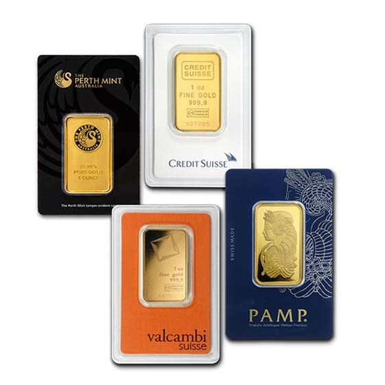 1 oz Gold Bar (In Assay) (Random) (Secondary)