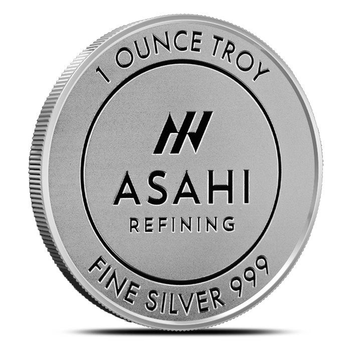 Asahi 1 oz Silver Round (Secondary Market) (Tube)