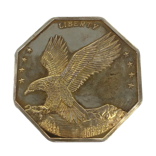 10 oz Silver Octagonal Round