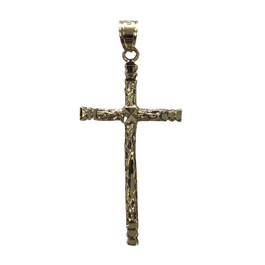 10k Gold Crucifix Pendant