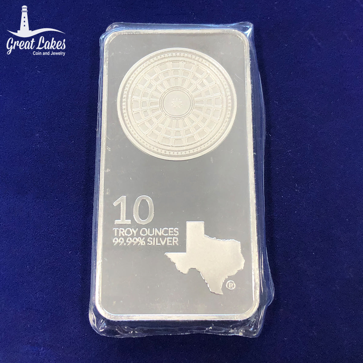 Texas Mint 10 oz Silver Bar