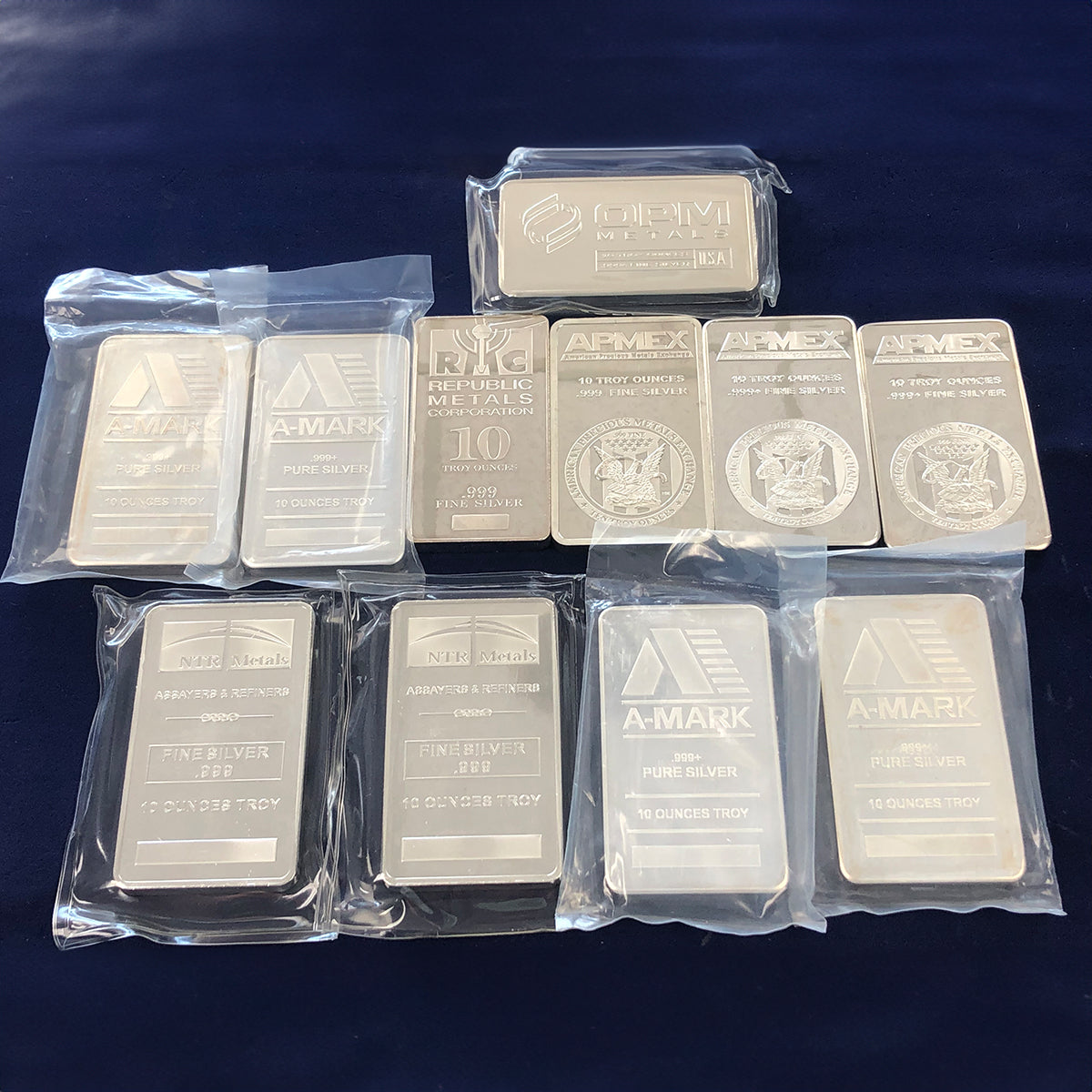10 oz Silver Bar (Random) (Secondary)