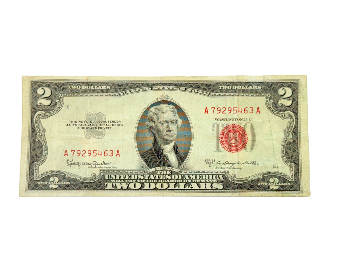 1953-C $2 Legal Tender (F)