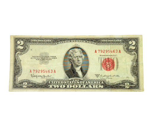 1953-C $2 Legal Tender (F)