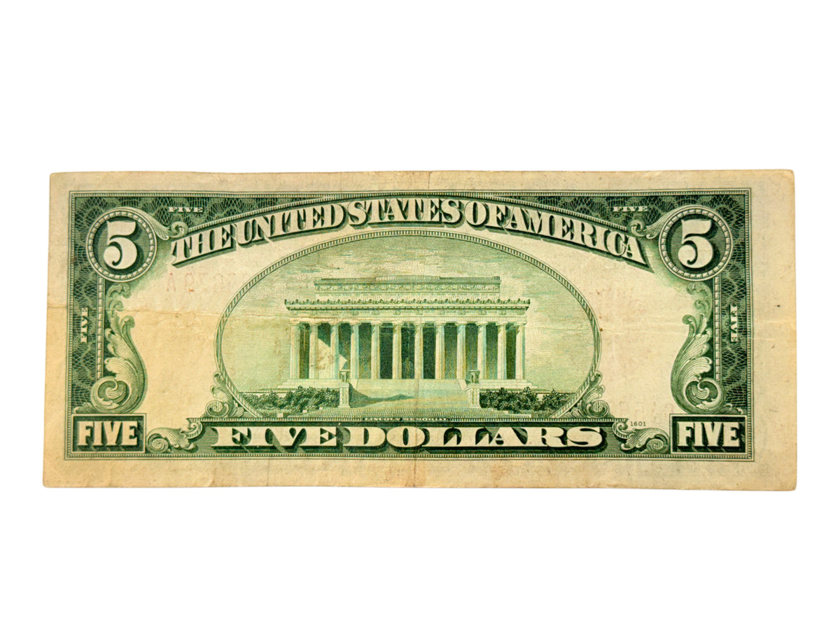 1928-C $5 Legal Tender Note (F)