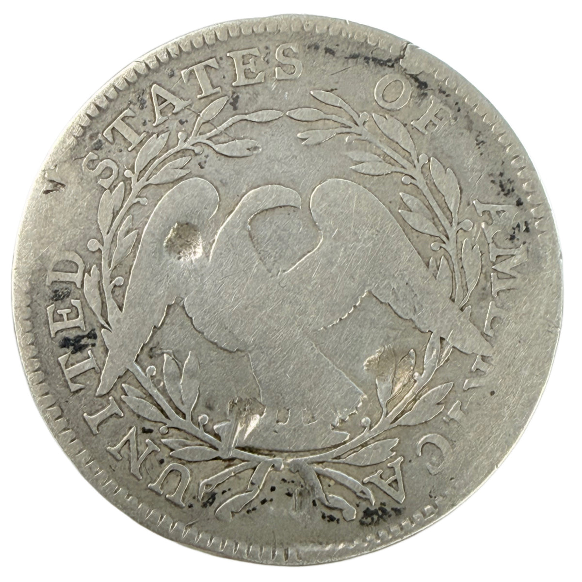 1795 Flowing Hair Silver Half Dollar (G / VG Details)