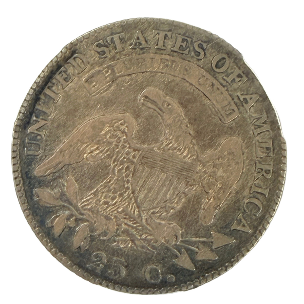 1825/4(2) Capped Bust Quarter PCGS F15