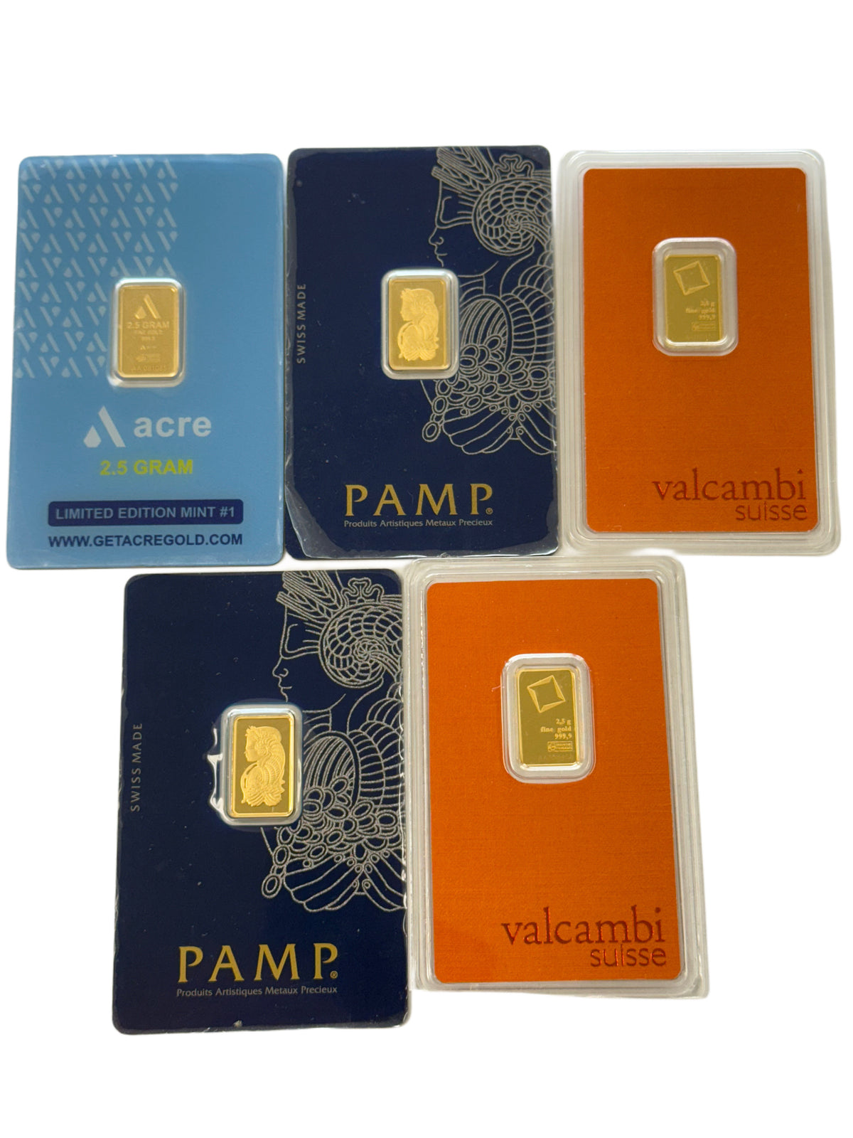 2.5g Gold Bar (Secondary Market) (Random)