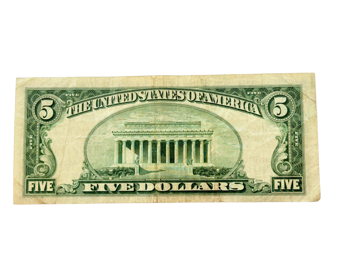 1953-A $5 Legal Tender Note (F)