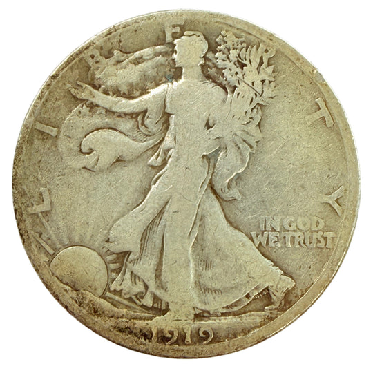 1919-S Walking Liberty Half Dollar (G Details)