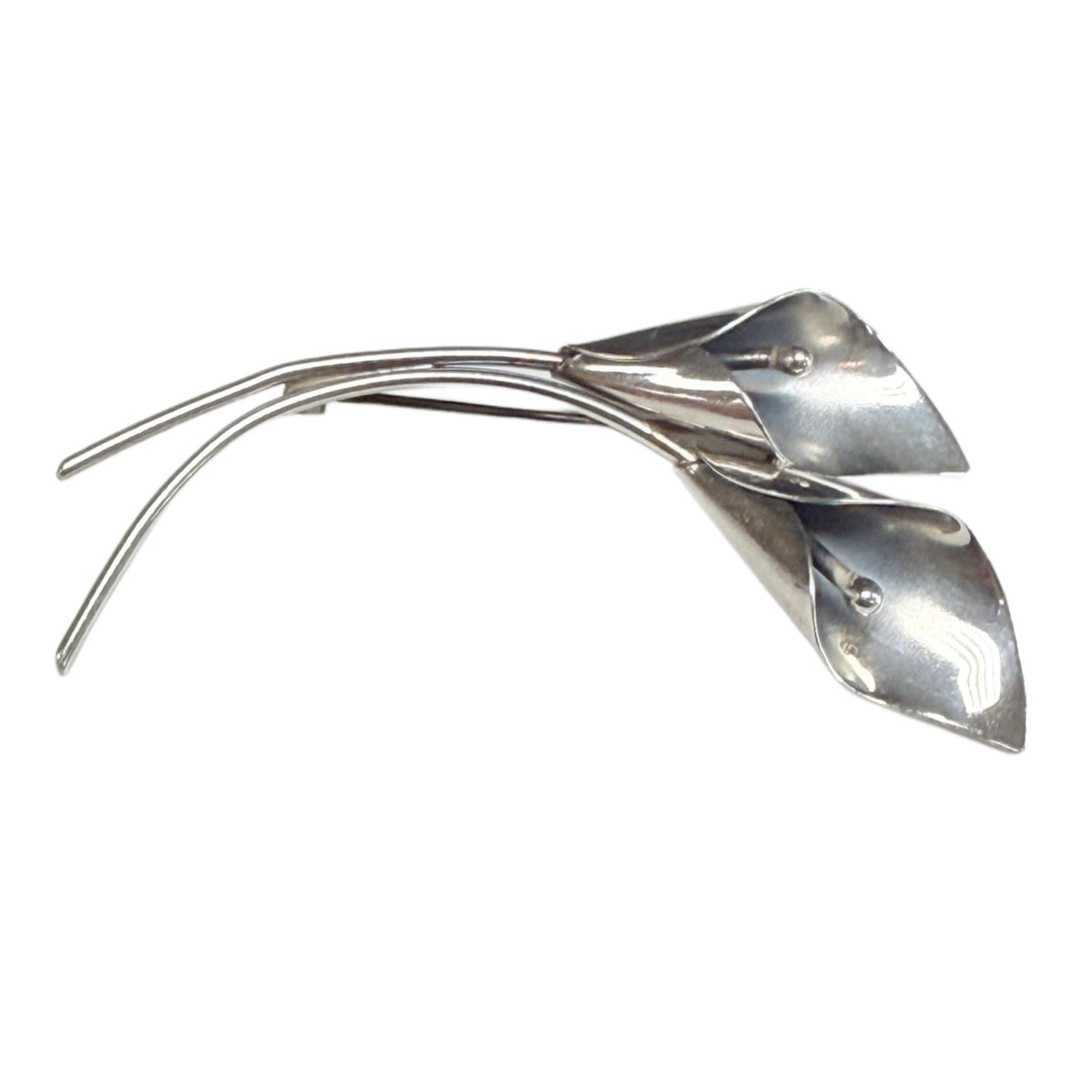 Silver Lily Pin
