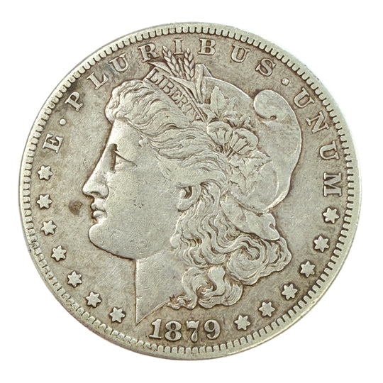 1879-CC Morgan Silver Dollar (XF Details)