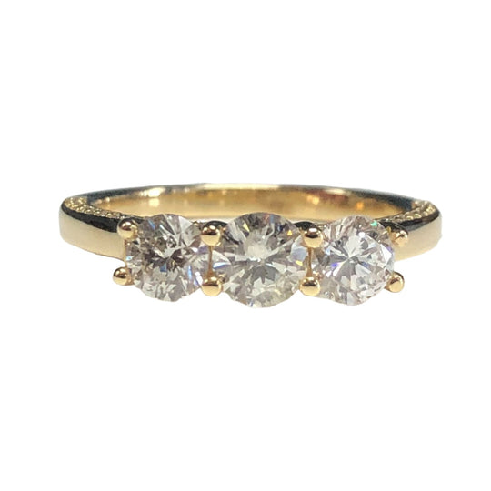 14k Gold & Diamond Ring