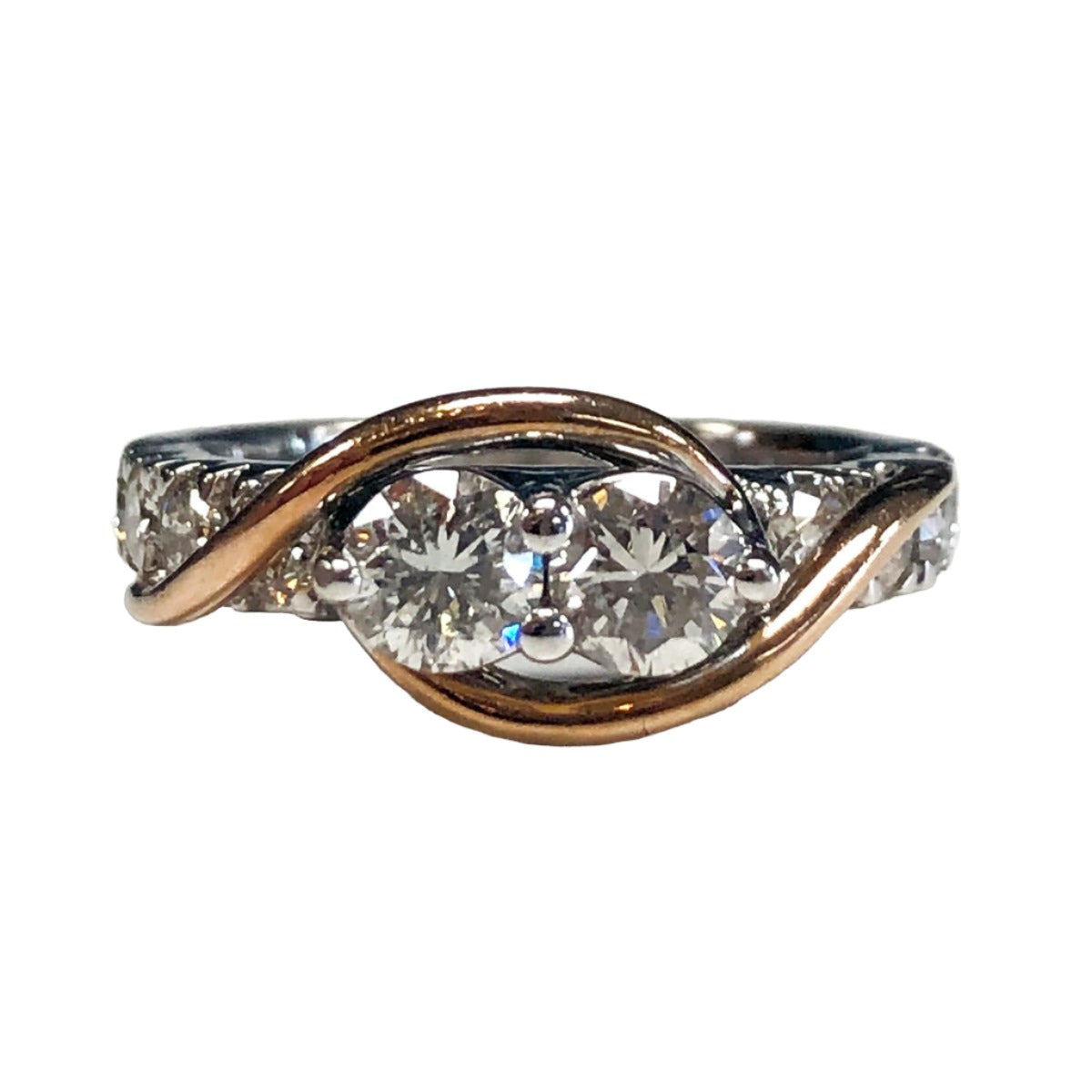 14k Gold “Ever Us” Diamond Ring