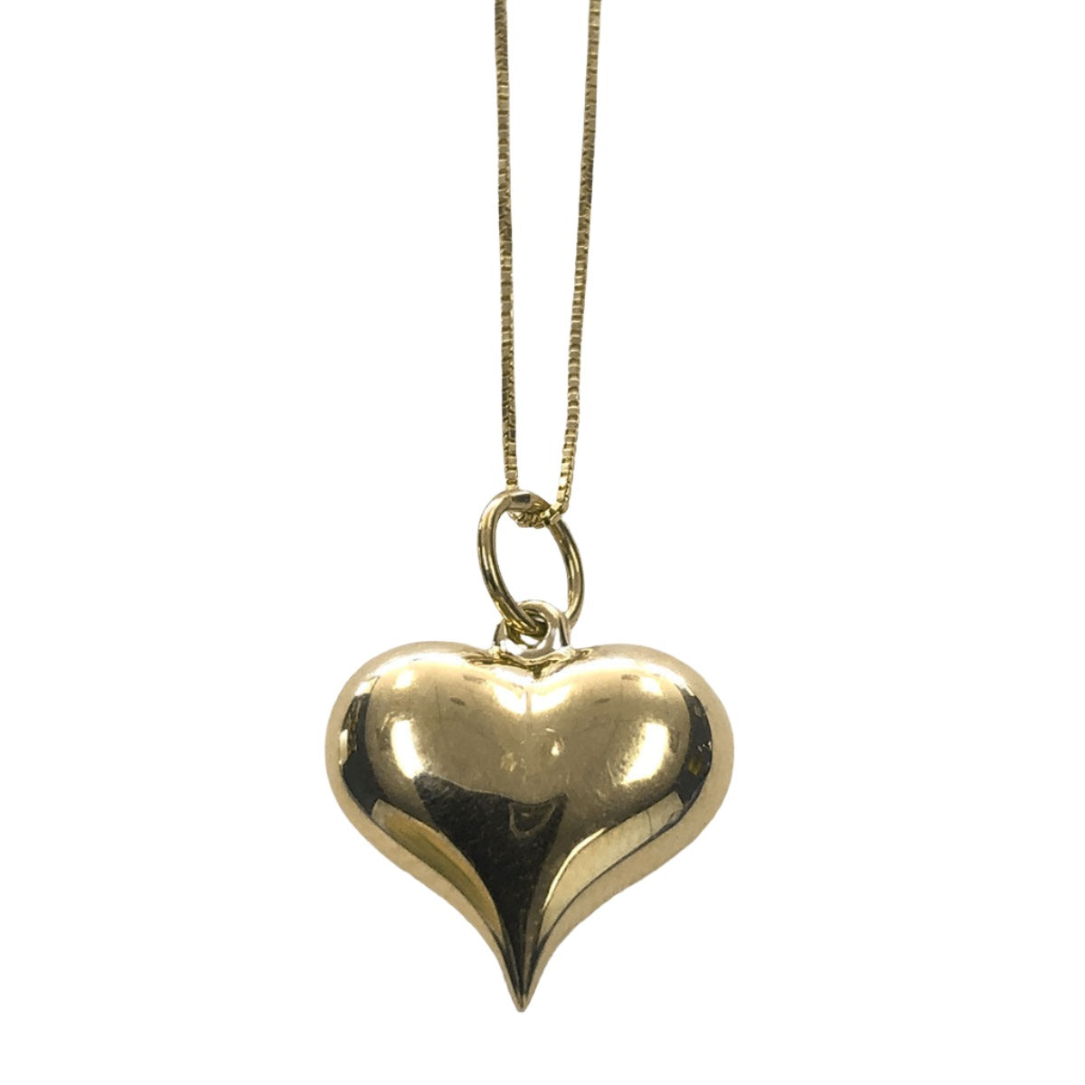 14k Gold Heart Necklace