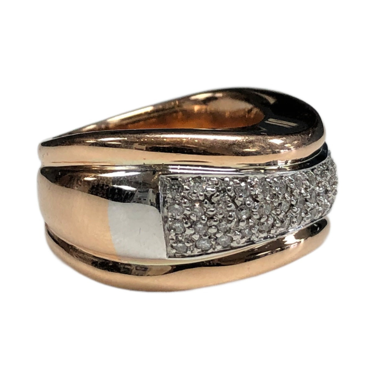 Sonia B 14k Rose Gold &amp; Diamond Ring