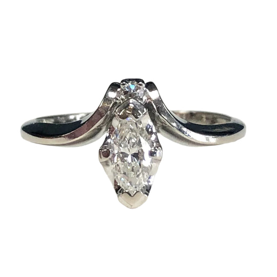 14k Gold Diamond Ring