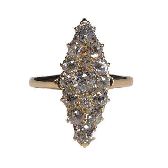 14k Gold & Diamond Ring