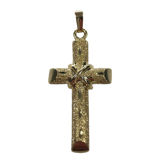 14k Gold Cross Pendant