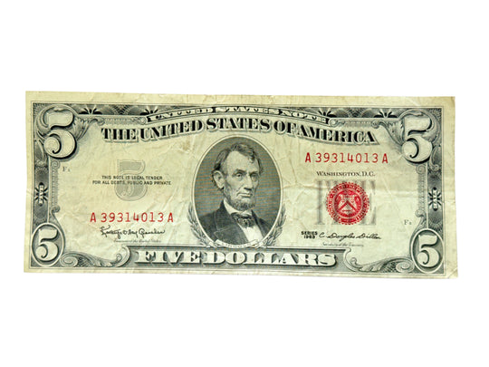 1963 $5 Legal Tender Note (F / VF)