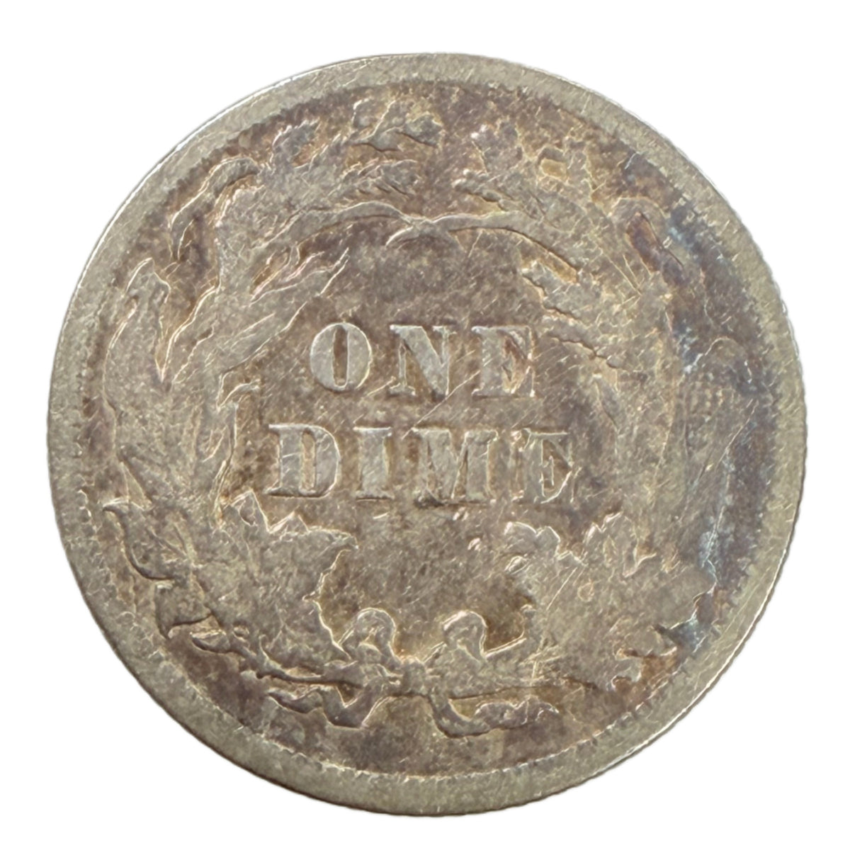1890 Seated Liberty Dime (XF)