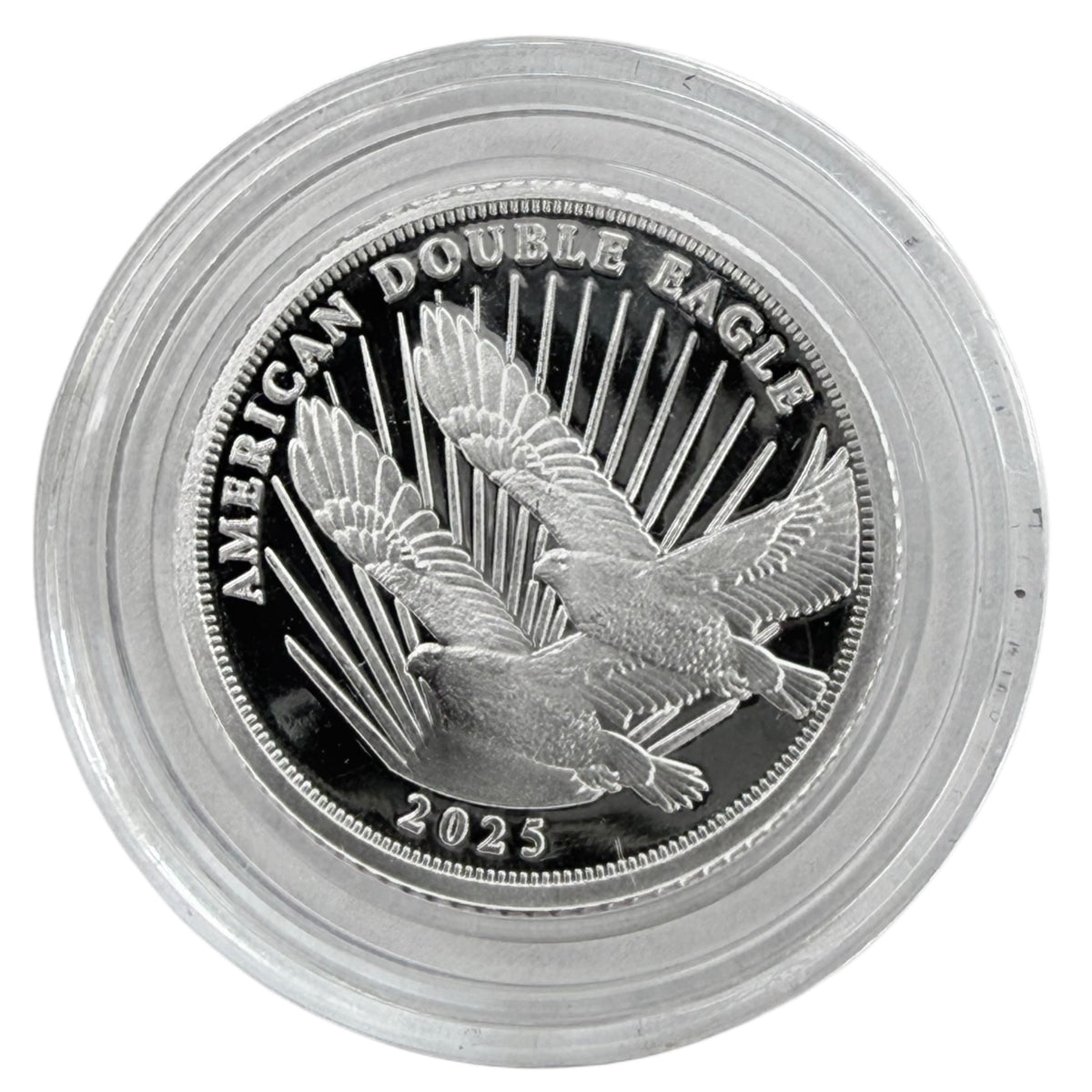 2025 Cook Islands 1/4 oz American Double Eagle Silver Round