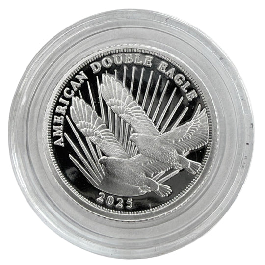 2025 Cook Islands 1/4 oz American Double Eagle Silver Round