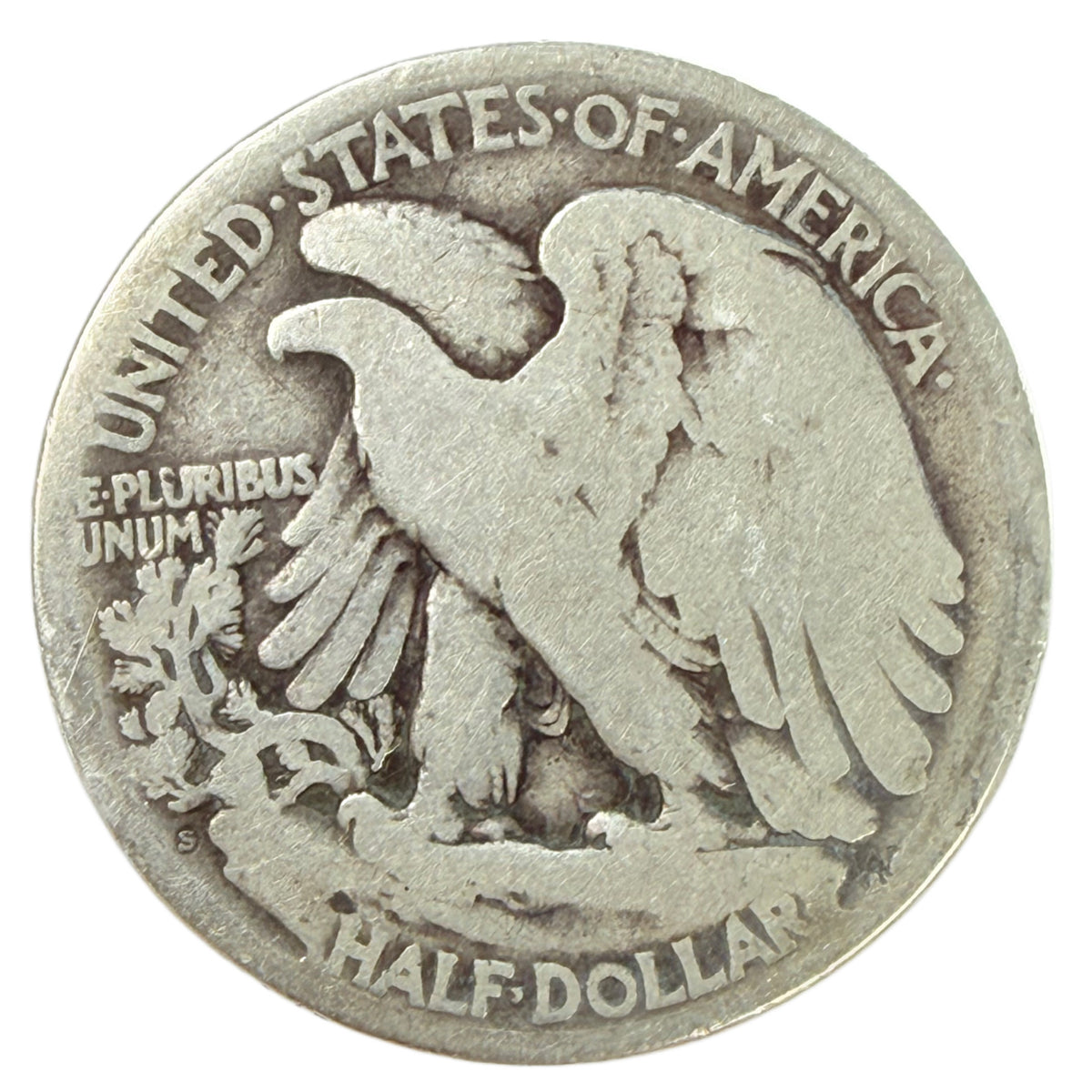 1921-S Walking Liberty Half Dollar (G Details)