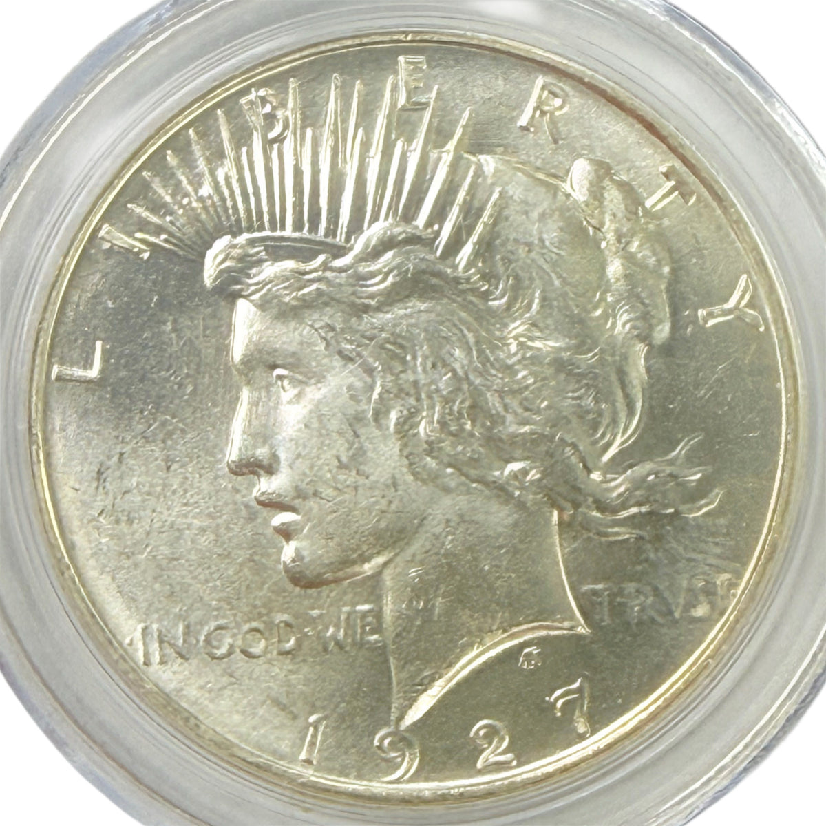 1927-D Peace Silver Dollar PCGS MS63