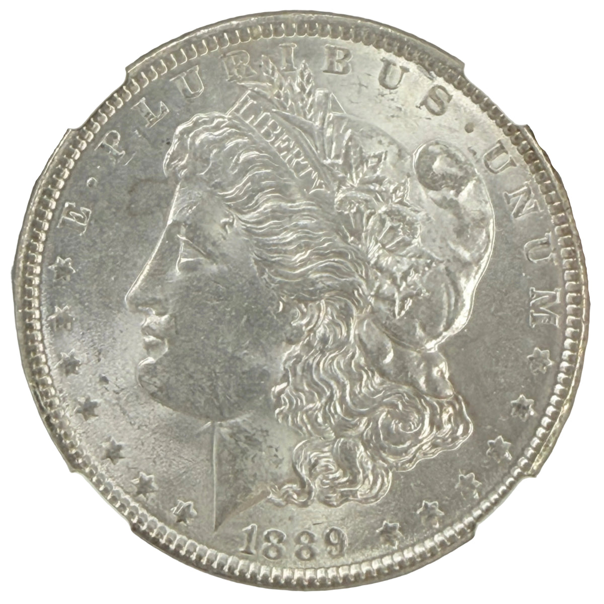 1889 Morgan Silver Dollar NGC MS62