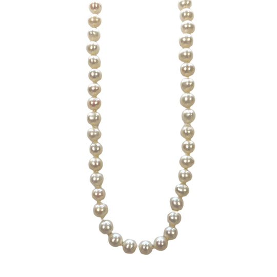 14k Gold & Pearl Necklace