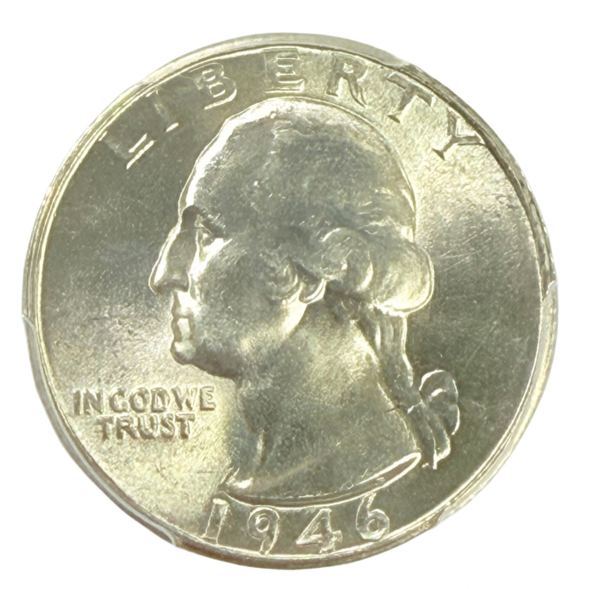 1946-D Washington Quarter PCGS MS66