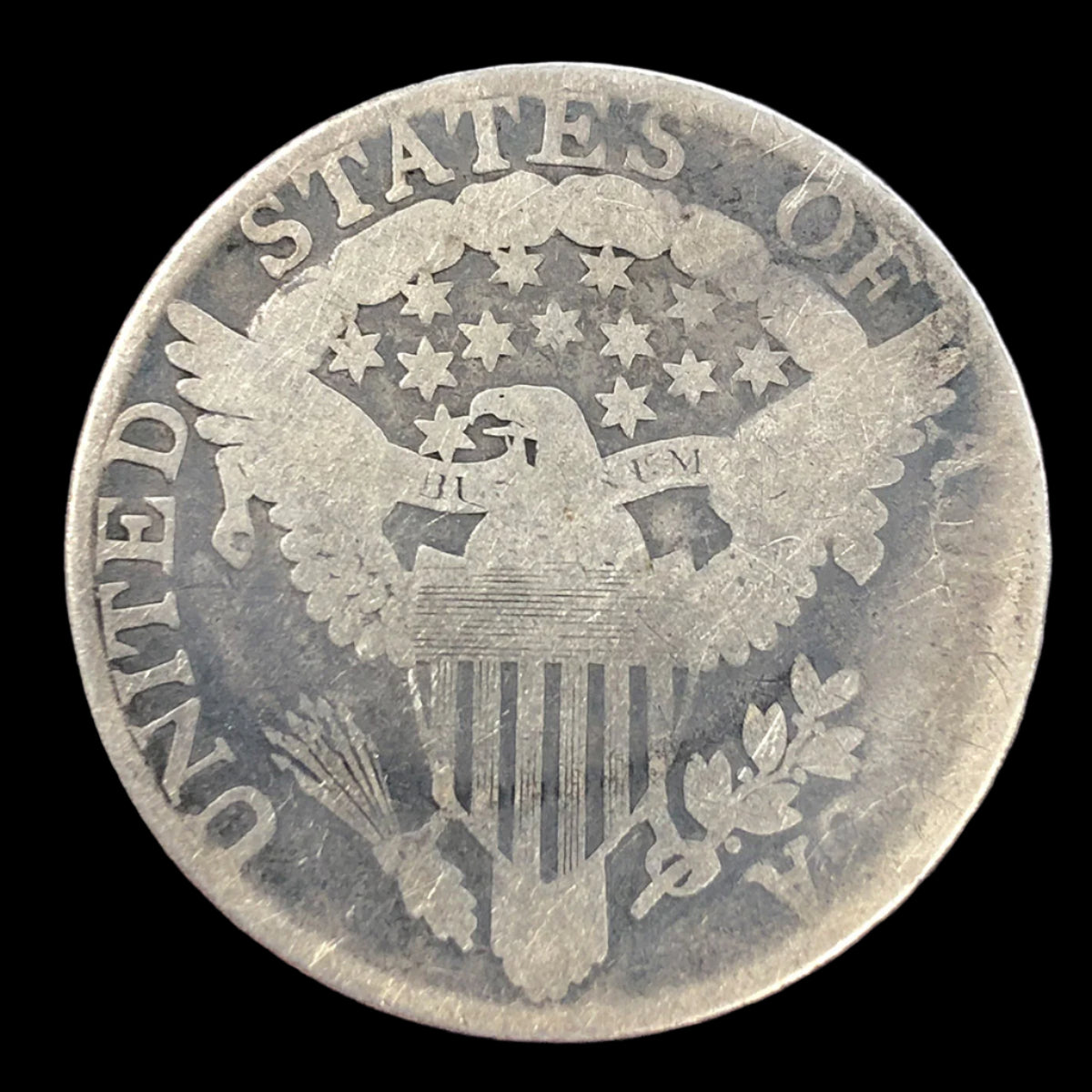 1806 Knob 6 Large Stars Draped Bust Half Dollar (AG)