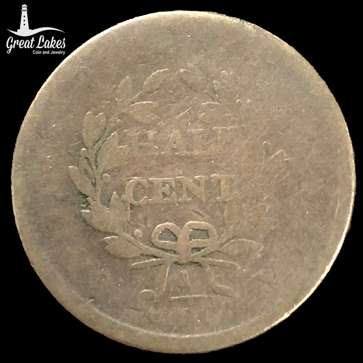 1807 Draped Bust Half Cent (AG)