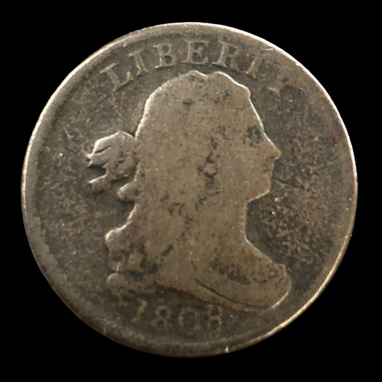 1808 Draped Bust Half Cent (G)