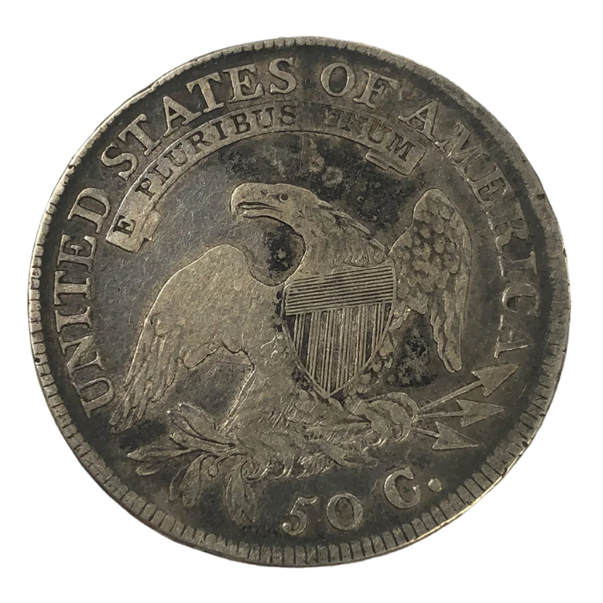 1810 Capped Bust Half Dollar (F)