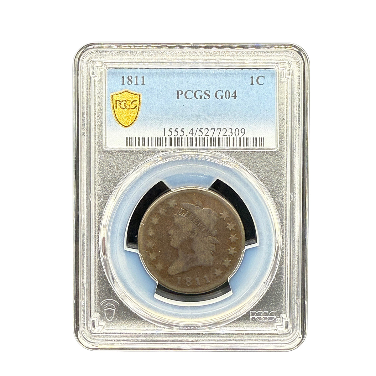 1811 Classic Head Large Cent PCGS G04