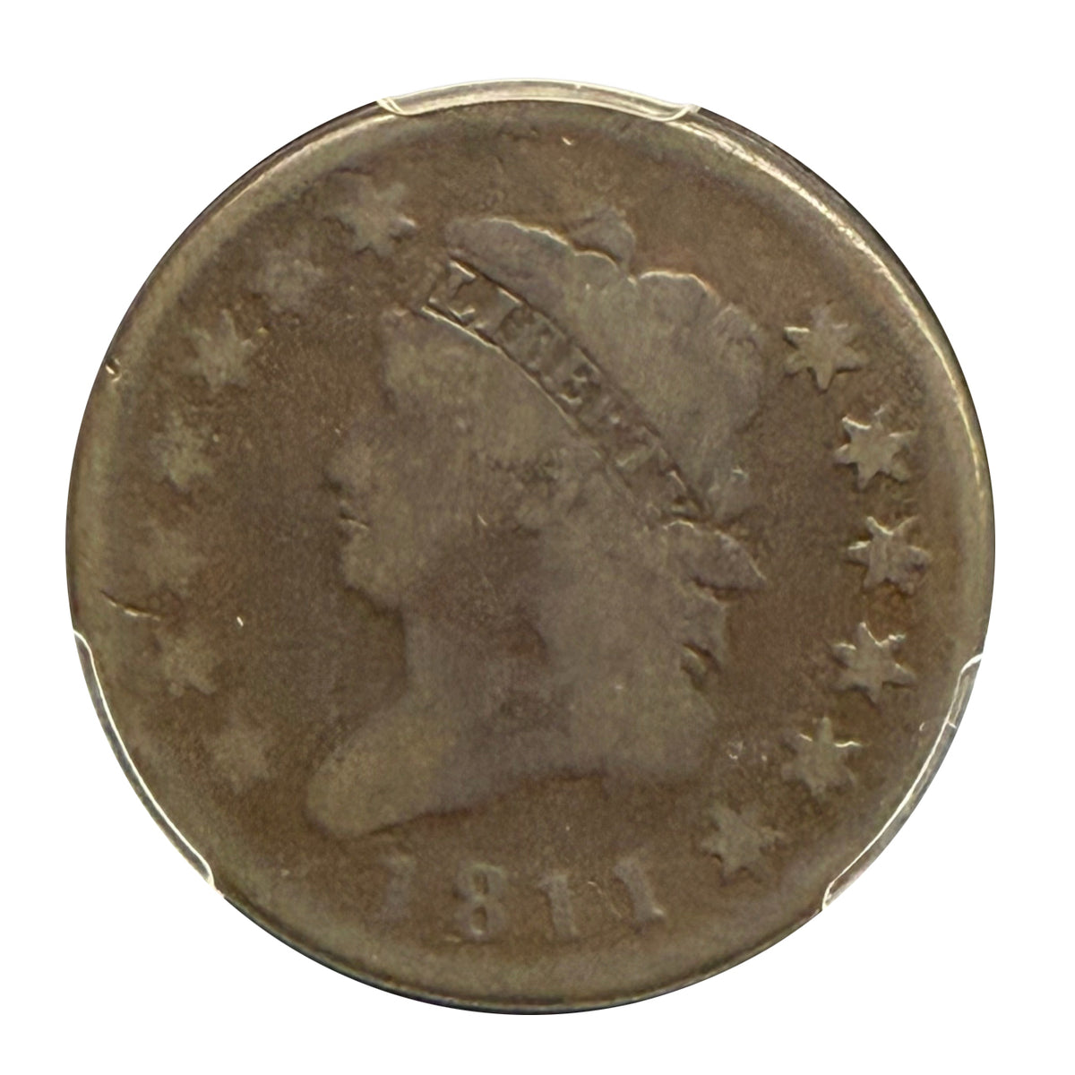 1811 Classic Head Large Cent PCGS G04