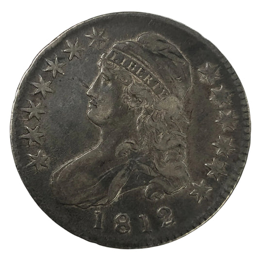 1812 Capped Bust Half Dollar (VF)