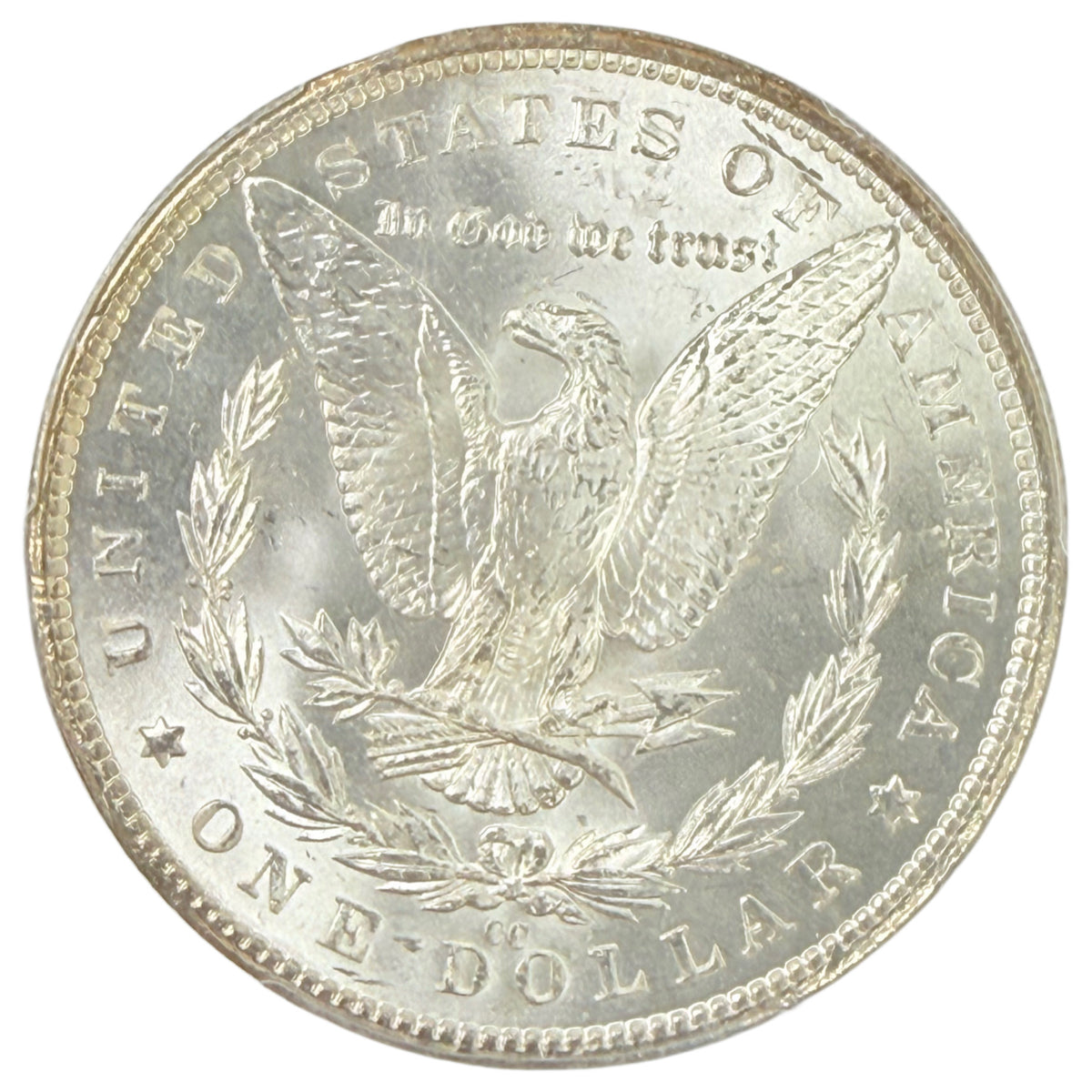 1882-CC Morgan Silver Dollar PCGS MS63