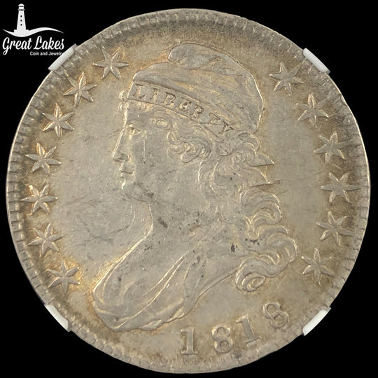 1818 Capped Bust Half Dollar NGC XF45