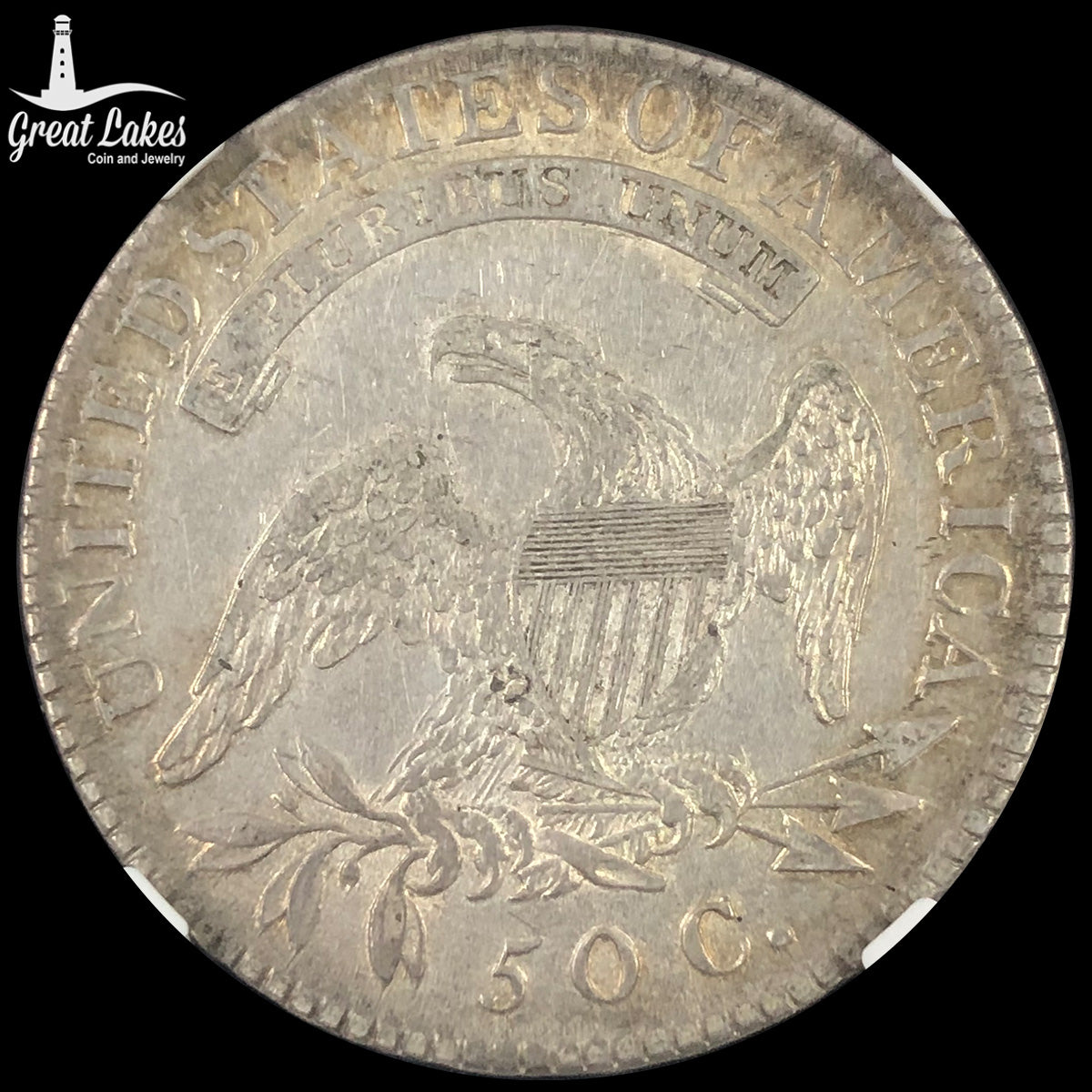 1818 Capped Bust Half Dollar NGC XF45