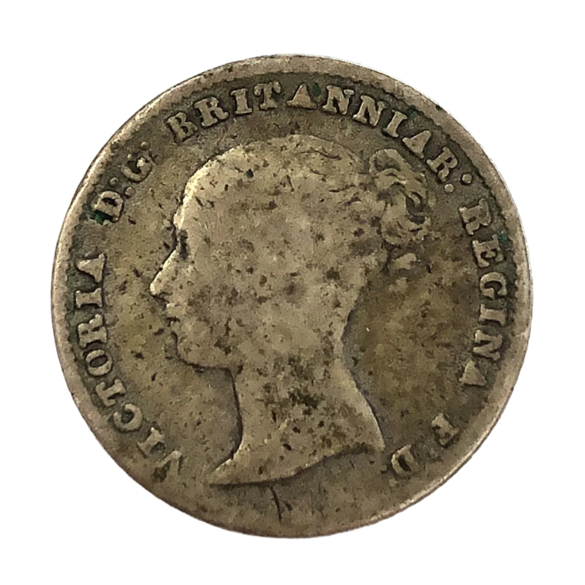 1843 Great Britain 4 Pence