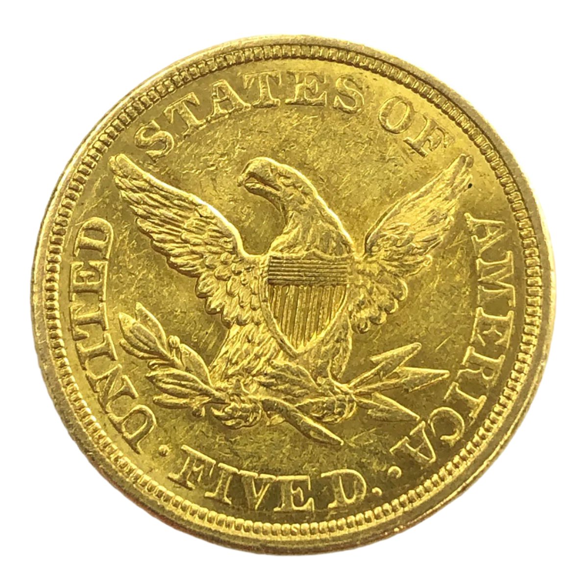 1851 $5 Liberty Gold Half Eagle (AU Details)