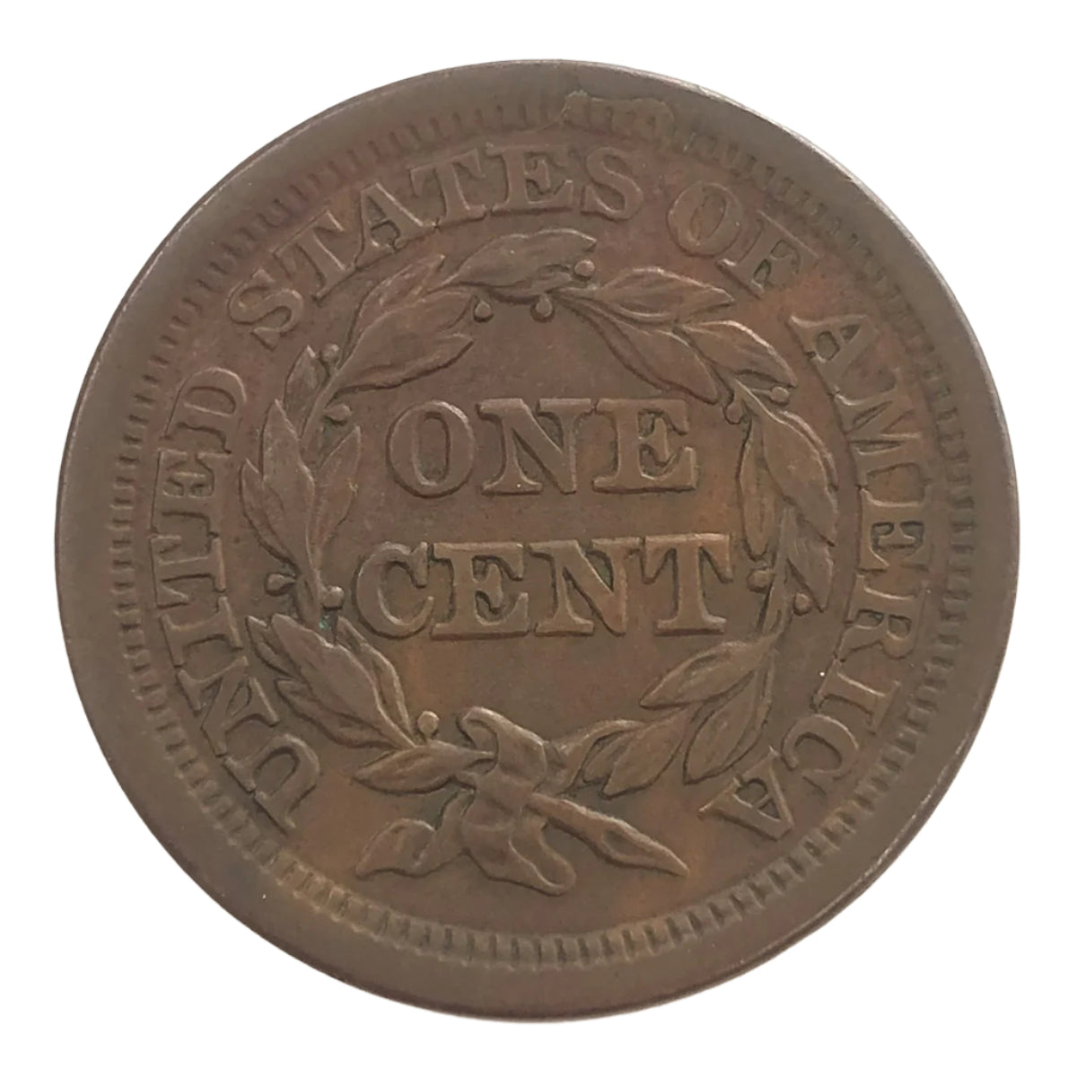 1853 Braided Hair Large Cent (XF)