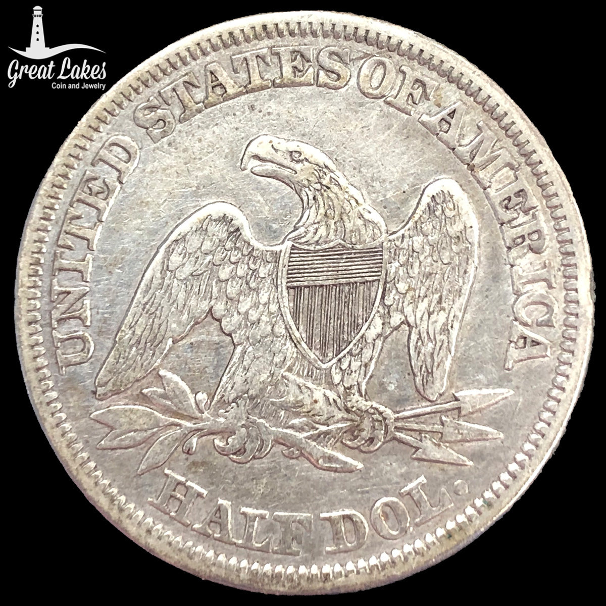 1856 Seated Liberty Half Dollar (XF)