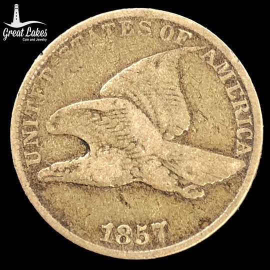 1857 Flying Eagle Cent (F)