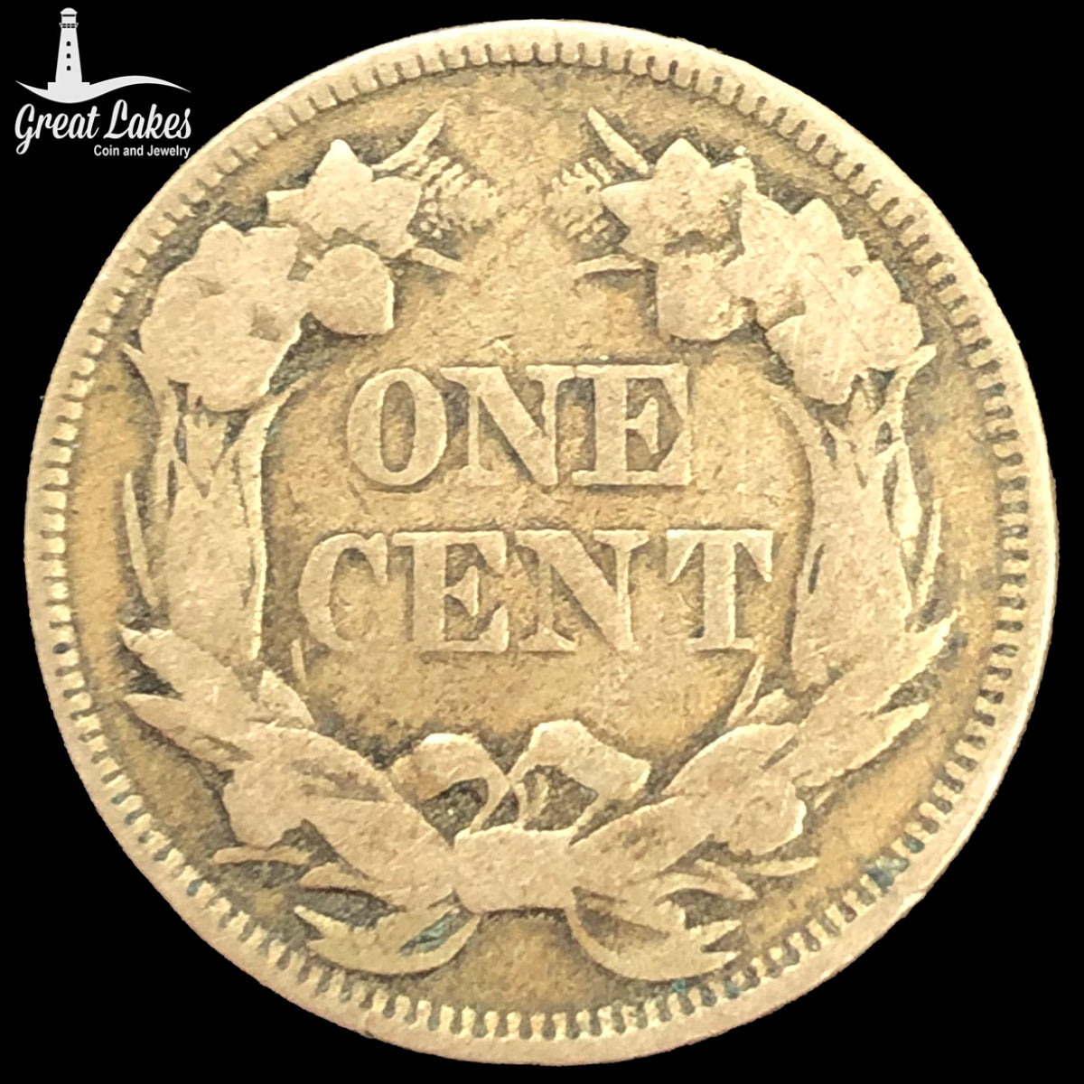 1857 Flying Eagle Cent (G)