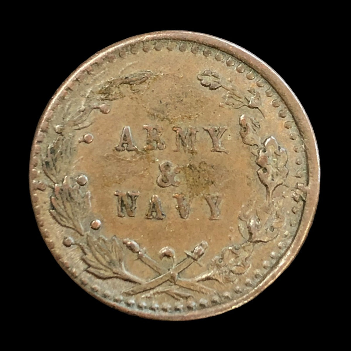 1861 Civil War Token “Army & Navy”