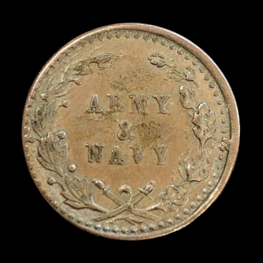 1861 Civil War Token “Army & Navy”